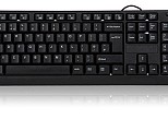 Xenta Black Full Size Keyboard - USB 